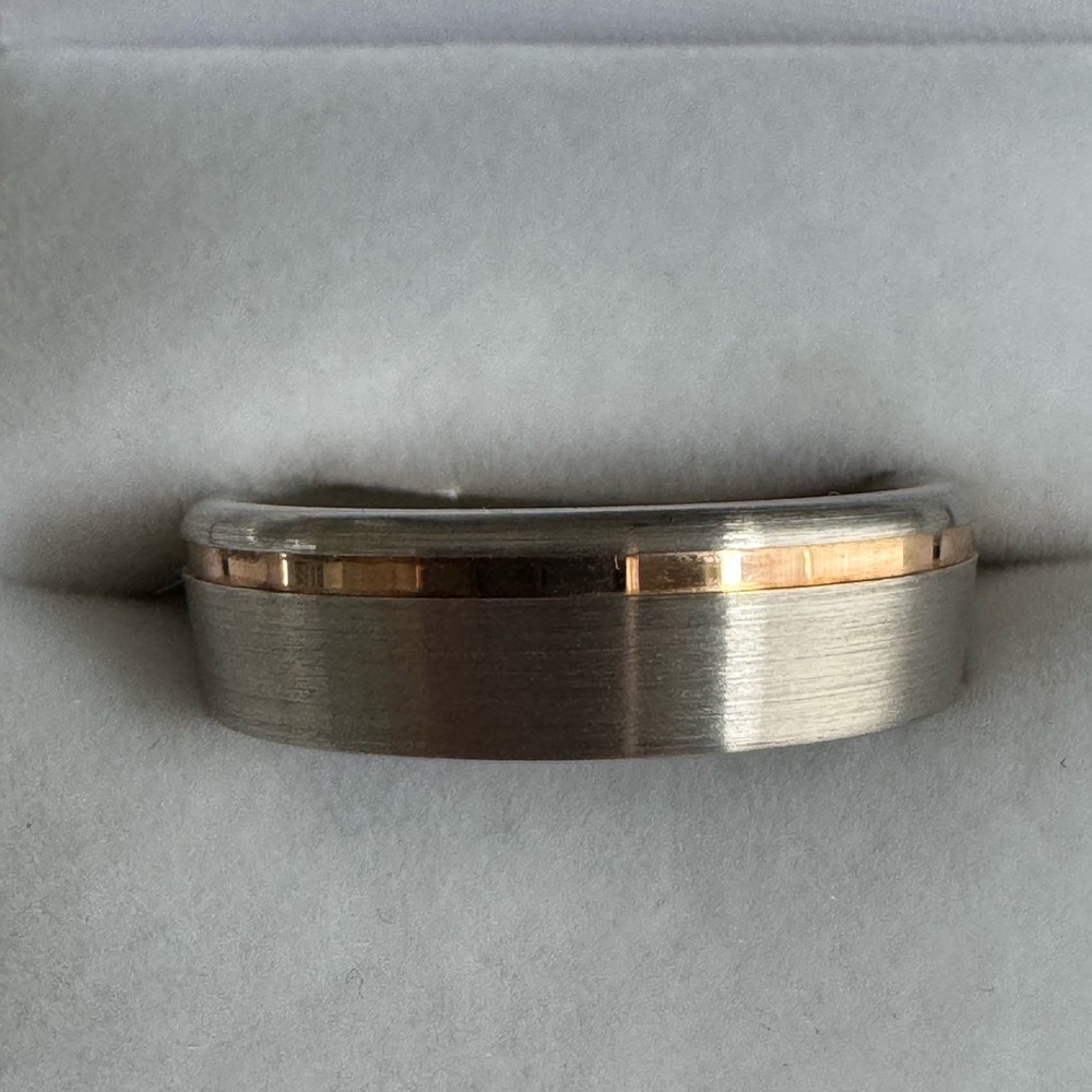 Men's Sterling Silver Ring - Picture 5 of 8